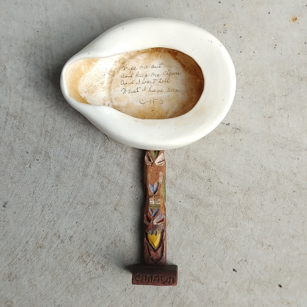 TotemPole and Bed Pan Decoration